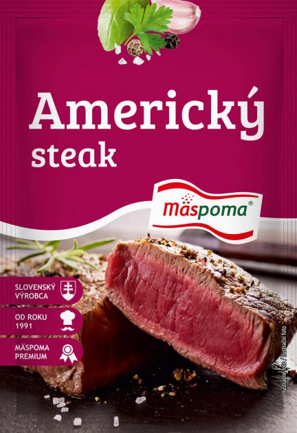korenie Americký steak