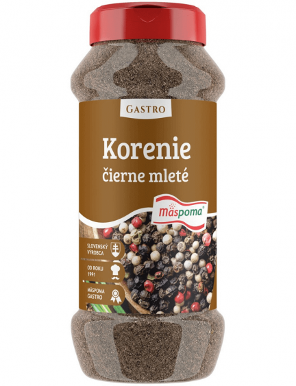 korenie čierne mleté