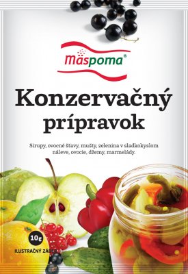 Konzervačný prípravok na zaváranie ovocia a zeleniny