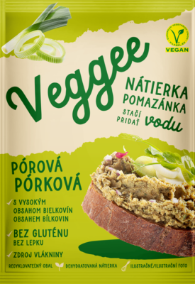 Veggee rastlinná nátierka pórová