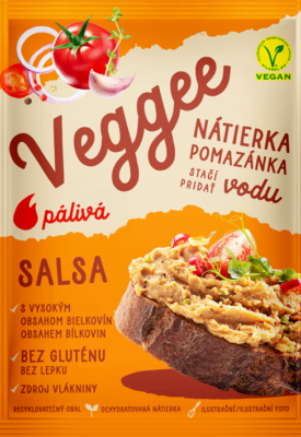 Veggee rastlinná nátierka salsa