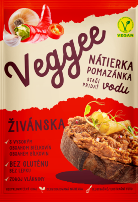 Veggee rastlinná nátierka živánska