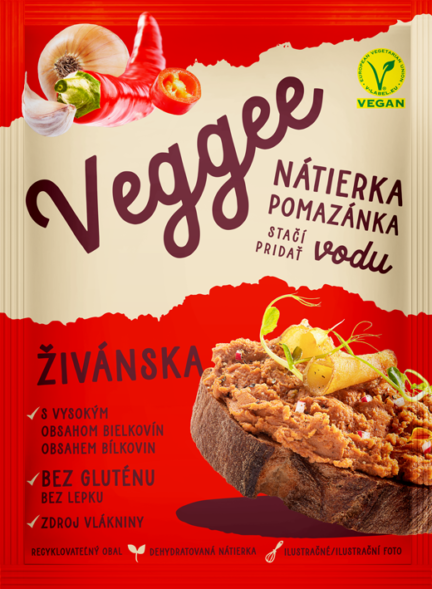 Veggee rastlinná nátierka živánska